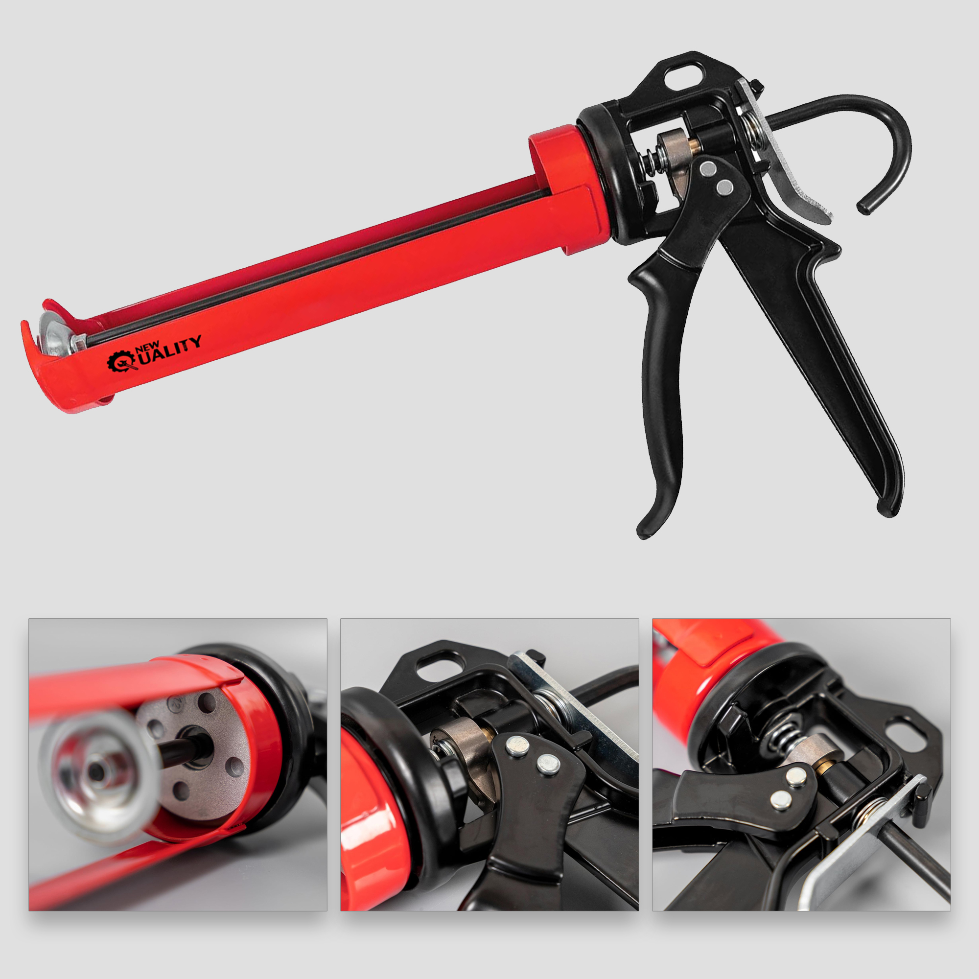 Silicone Gun RED HD مسدس سيليكون