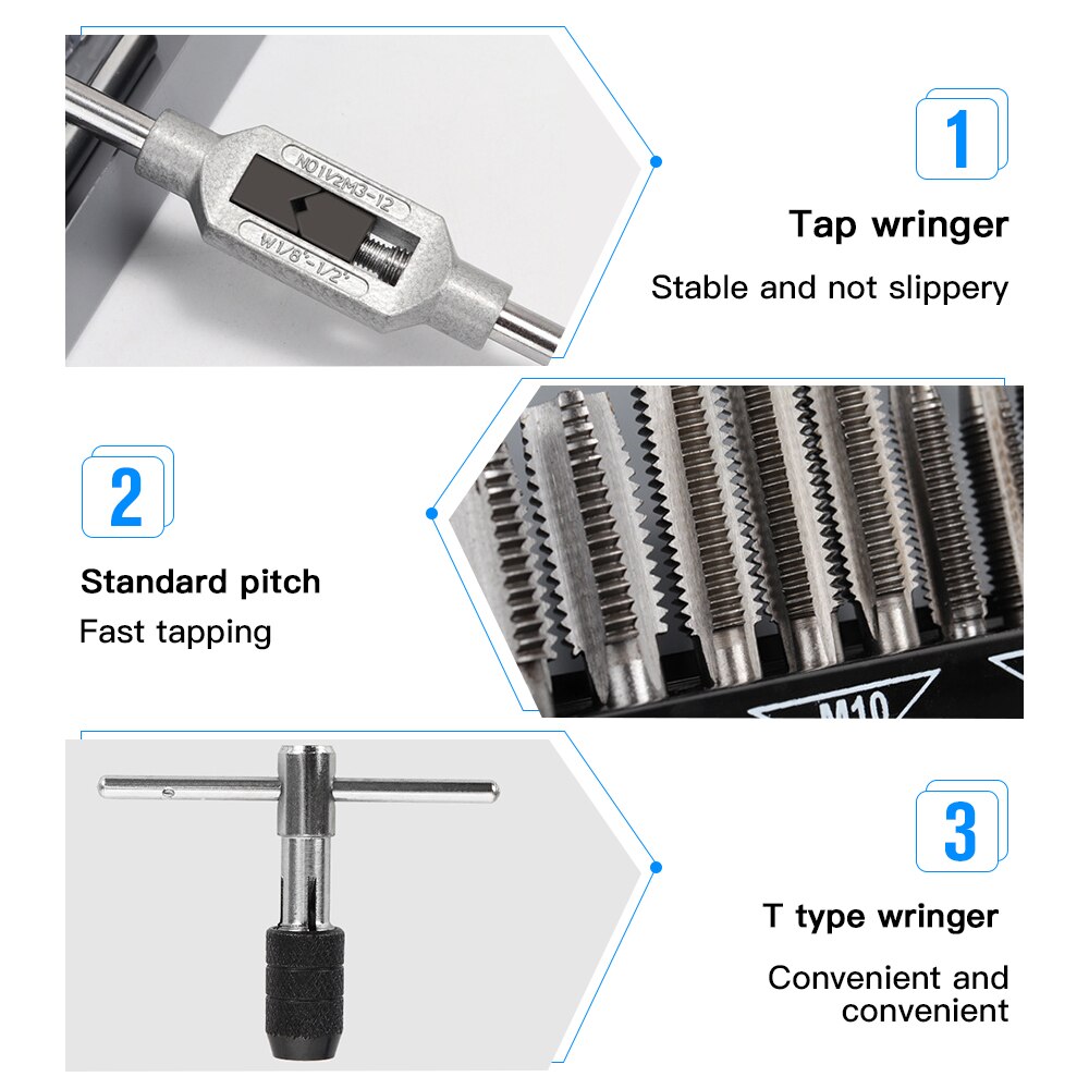 Die and Tap Set 12 Pcs - Image 6