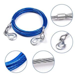 Car Pulling Rope 12mm X 4mtr  حبل سحب سيارة