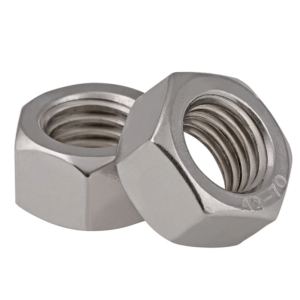 G.I. Hex Nut Silver    صاموله فضي