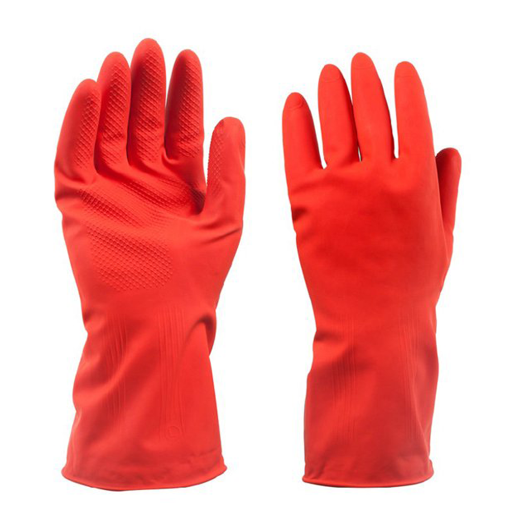 Household Gloves Red