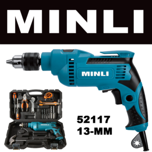 Minli Impact Drill 13 MM Combo 52117+17