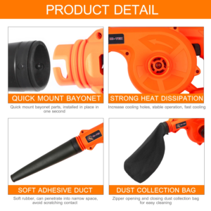 2 IN 1 Cordless Blower + Vacuum Cleaner