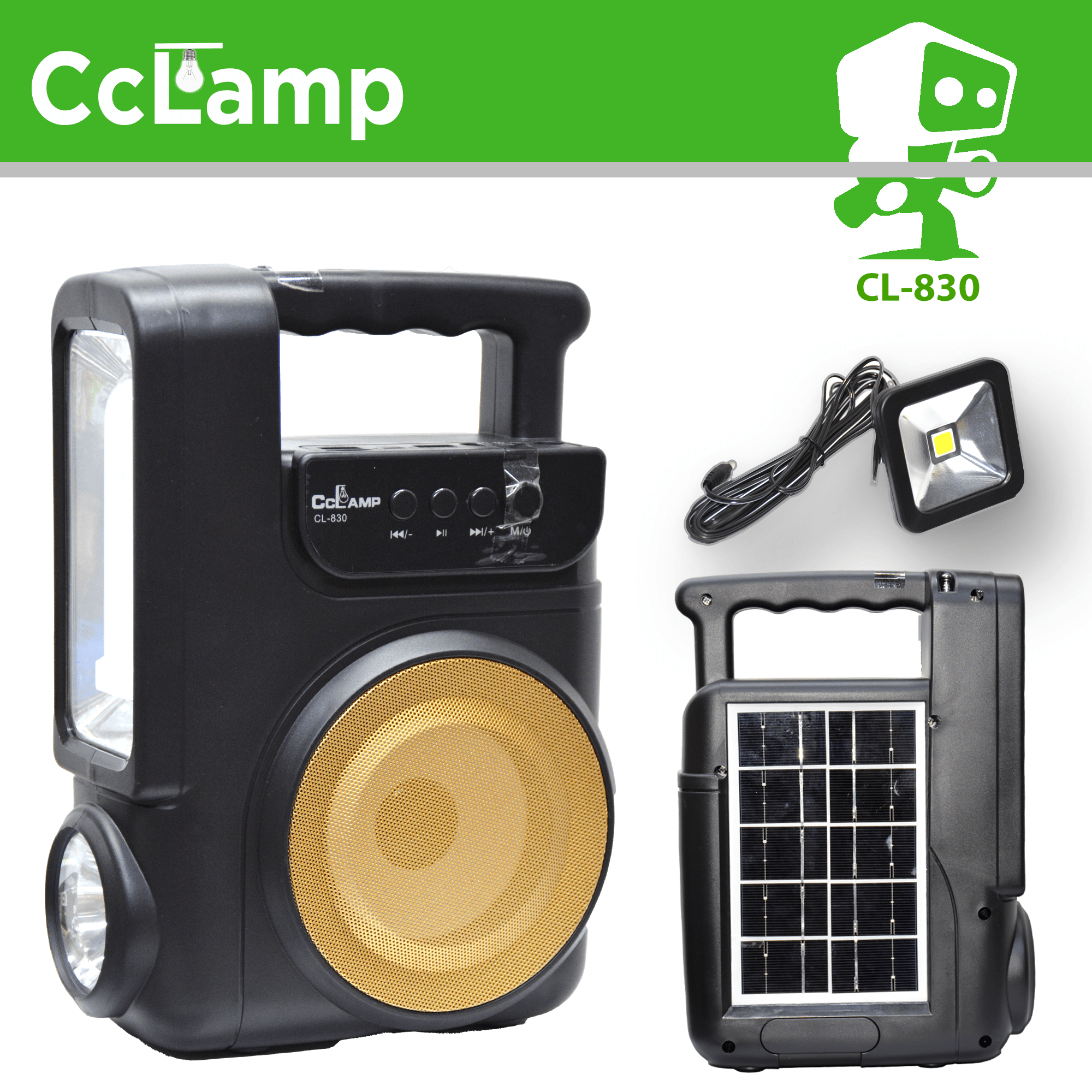 Cclamp Solar Music