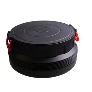 Collapsible Plastic Trash Can 25-LTR