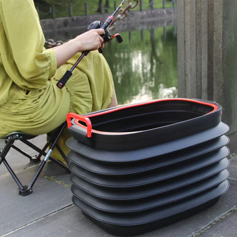 Collapsible Plastic Car Backseat Organizer 60 LTR