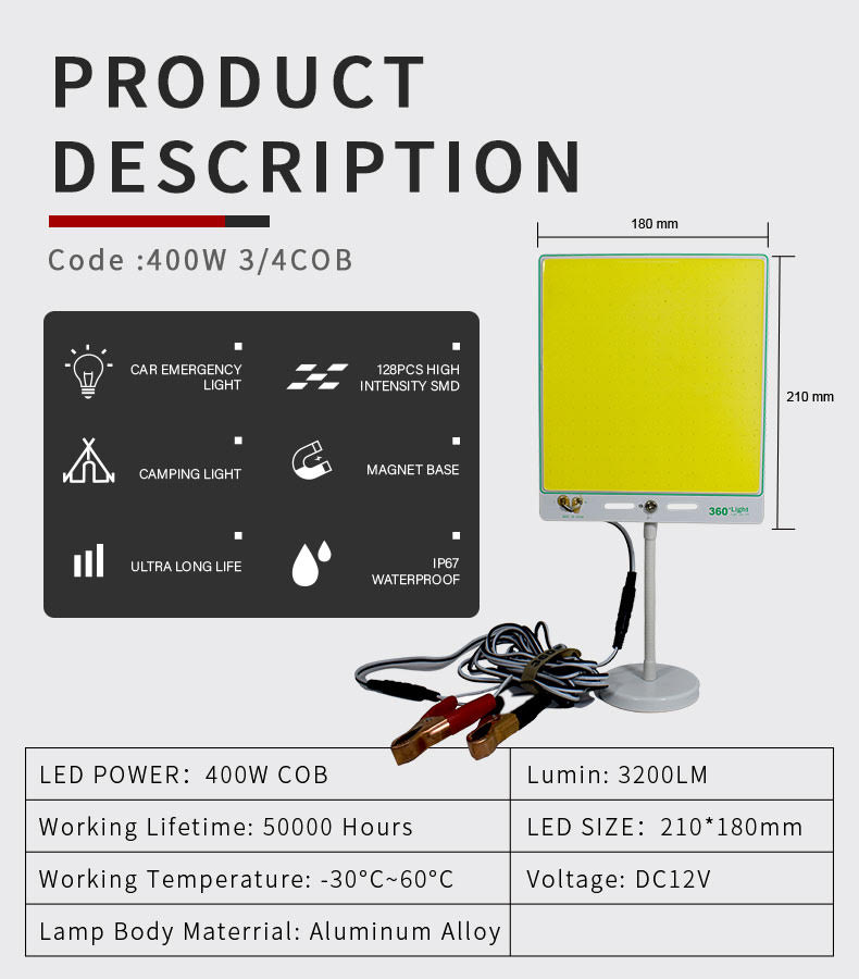 LED CAMPING LIGHT TM-04 - Image 5
