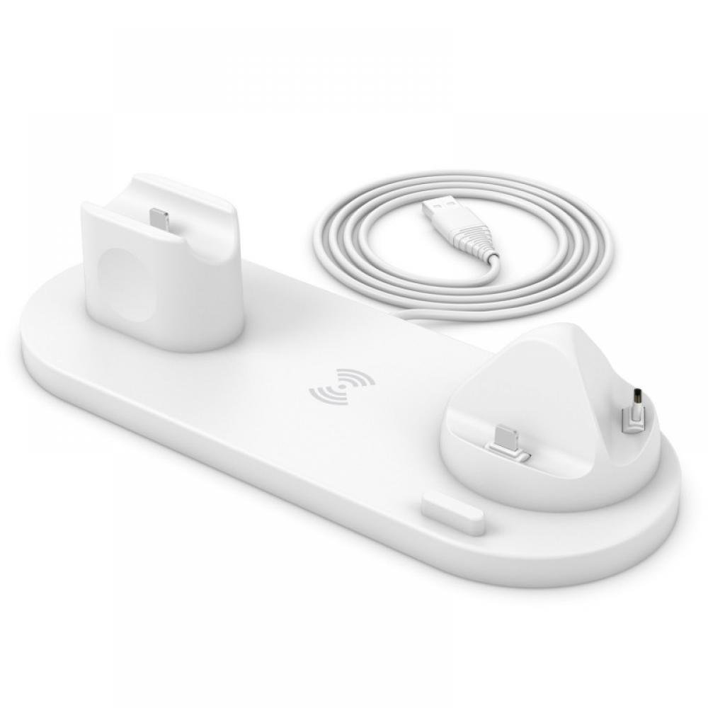 6 in 1 Multi-Function Charging Stand White - Image 4