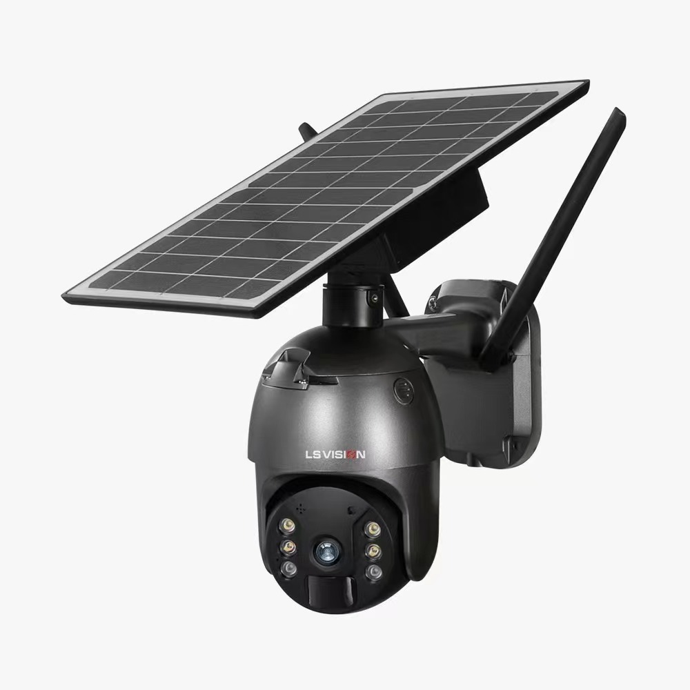 HI-TEX 5MP Solar light Outdoor Smart 4G Camera, with Night Vision – Black - Image 18