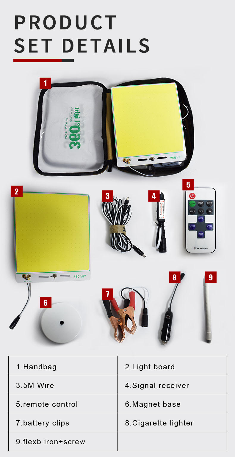 LED CAMPING LIGHT TM-04 - Image 2