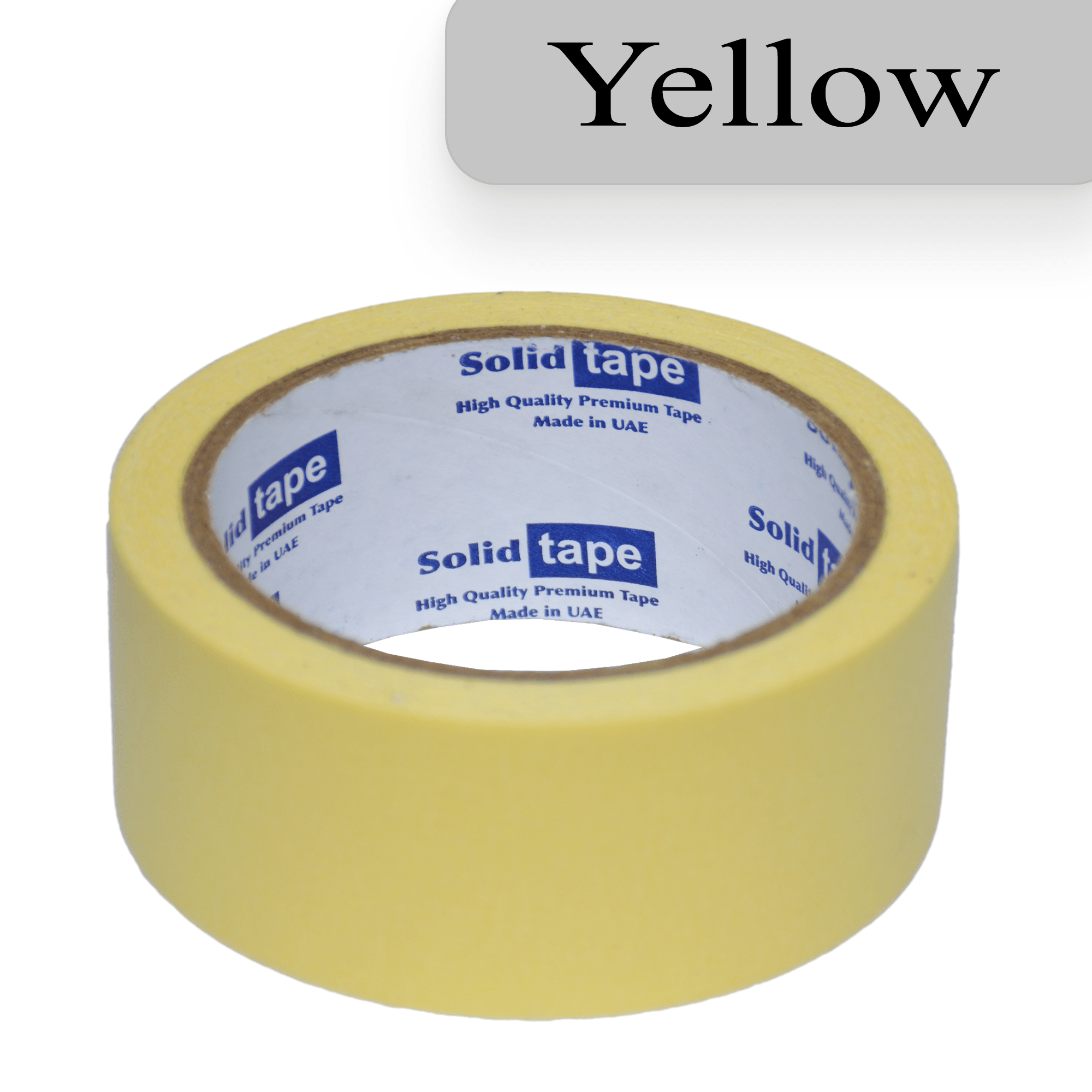 Masking Tape Yelllow Solid