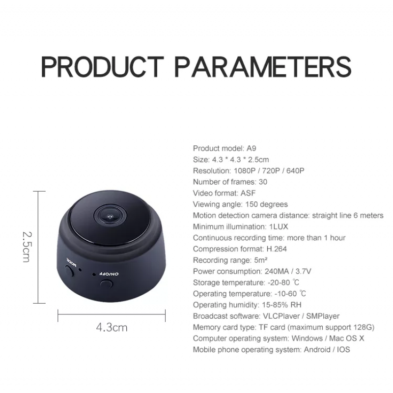 Ultra Mini Security Camera - Image 5