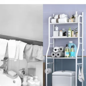 Versatile Toilet Rack - White
