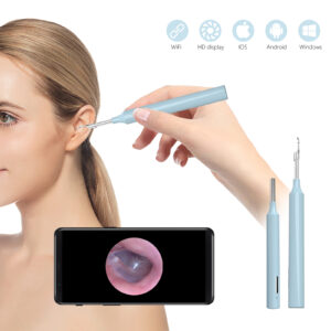 Ear Camera White (smart visual ear otoscope )