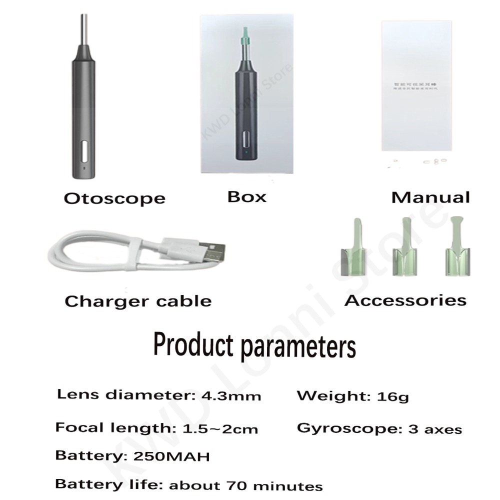 Ear Camera White (smart visual ear otoscope ) - Image 8