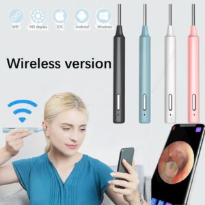 Ear Camera White (smart visual ear otoscope )