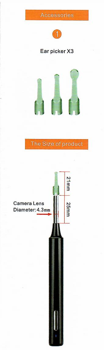 Ear Camera White (smart visual ear otoscope ) - Image 9