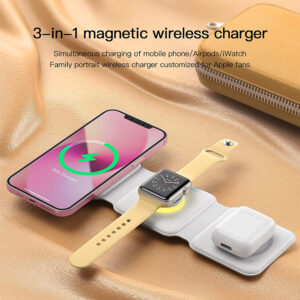 3 IN 1 Magnetic Wireless Charger