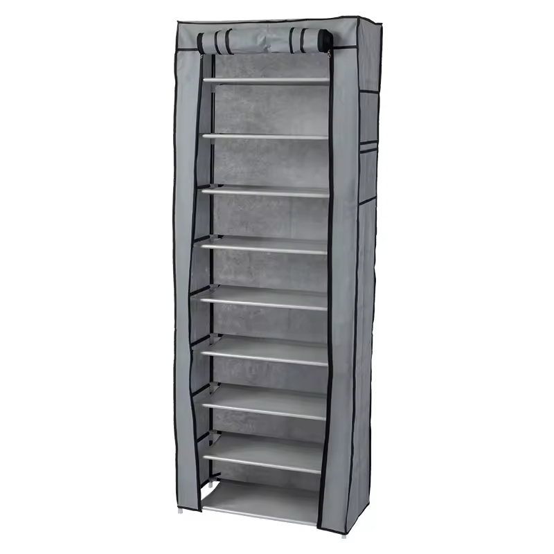 Shoe Storage Compages Grey 9 Layer - Image 2