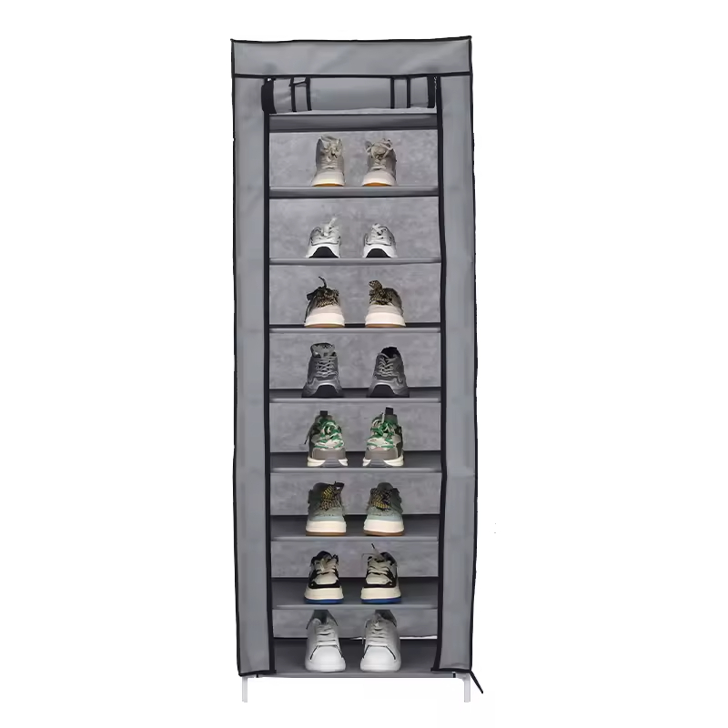 Shoe Storage Compages Grey 9 Layer - Image 3
