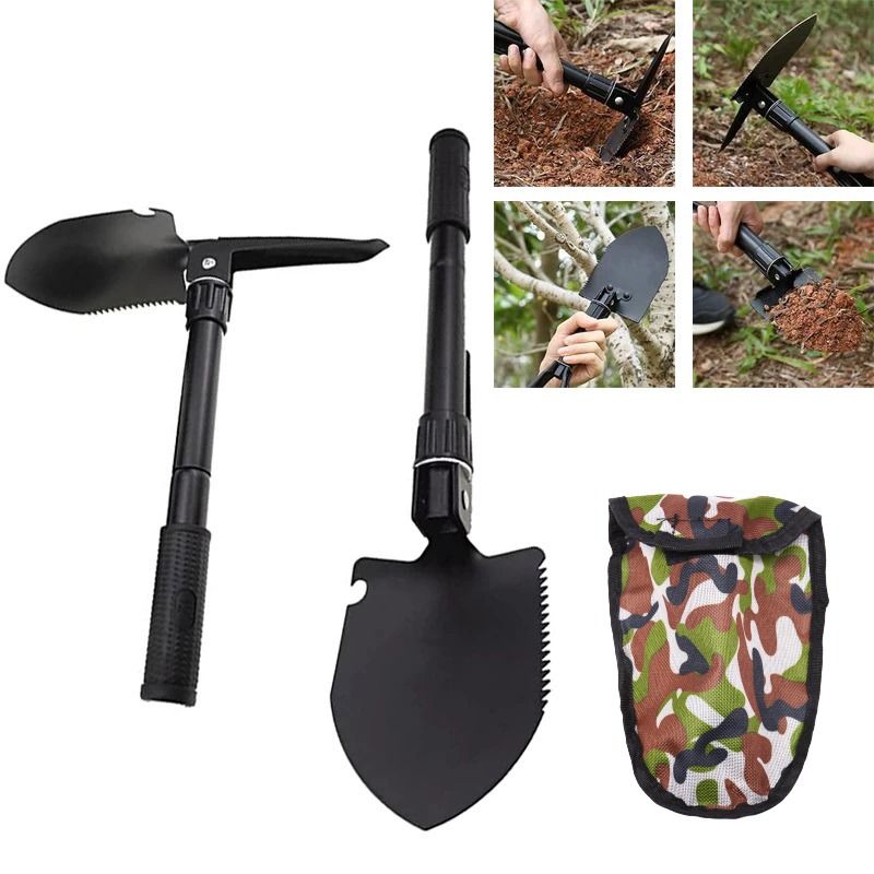 Folding Camping Shovel Multi-Function Mini - Image 11
