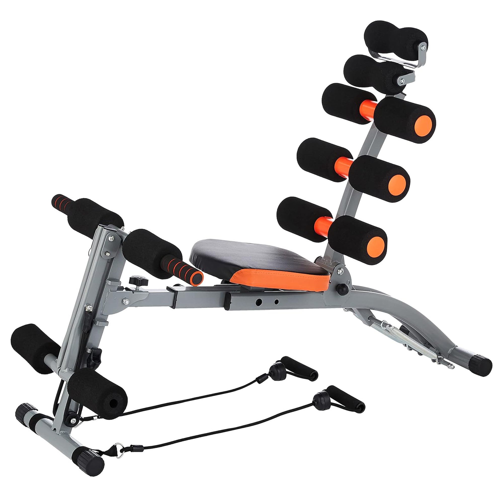 Six Pack Abs Machine with Resistance Band