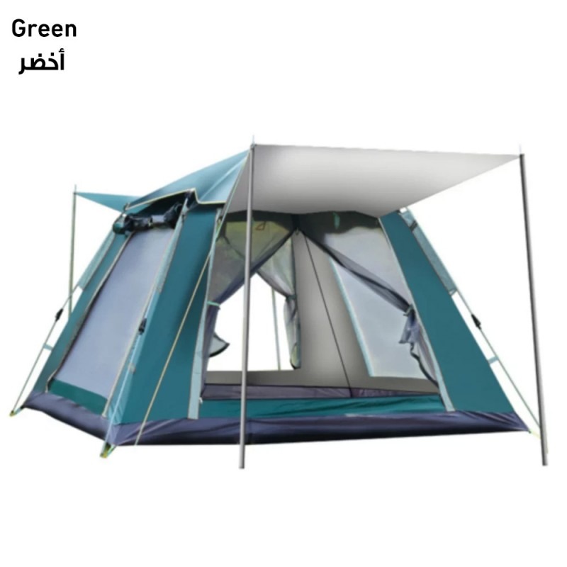 Camping Tent [ 210*210*140 ] Green - Image 9