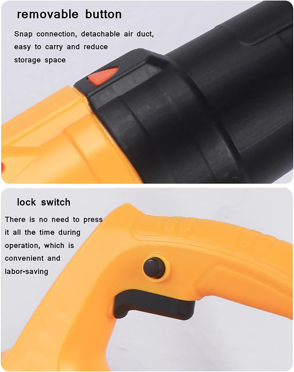 HI-TEX Electric Blower Super Power Big Yellow - Image 7