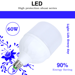 Led Bulb White 60W [ E-27 ]