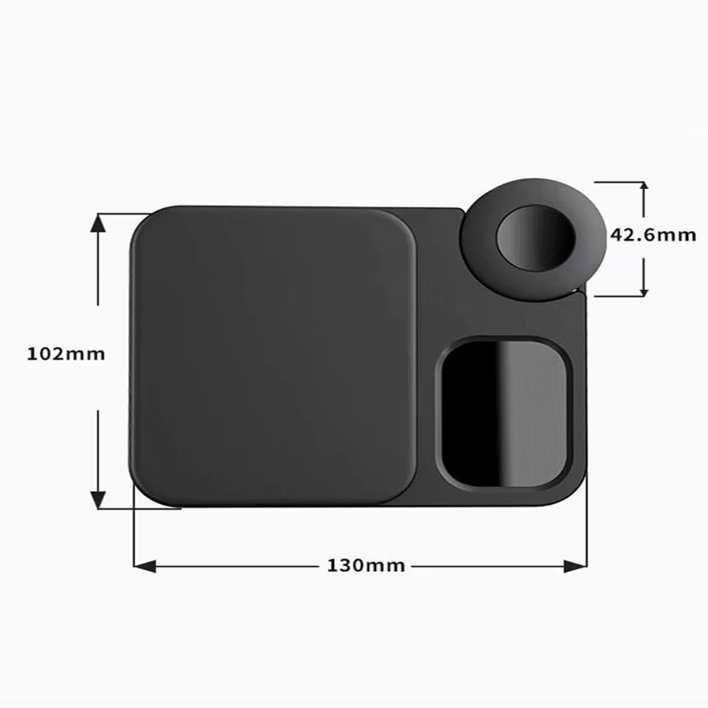 3 IN 1 Wireless Charger Black - Image 9