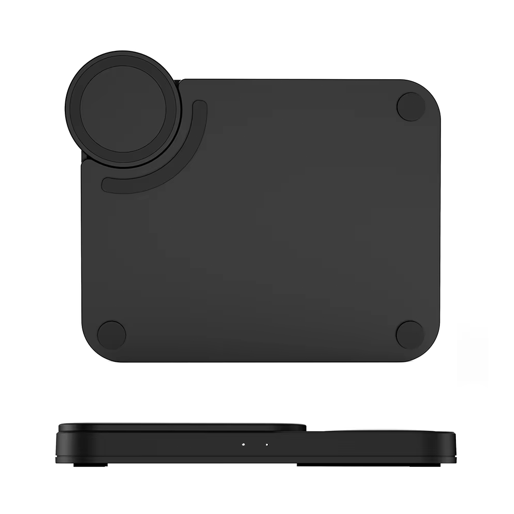 3 IN 1 Wireless Charger Black - Image 11