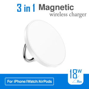 3 IN 1 Magnetic Wireless Charger 15W