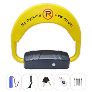 Car Parking Lock With Rechargeable Battery