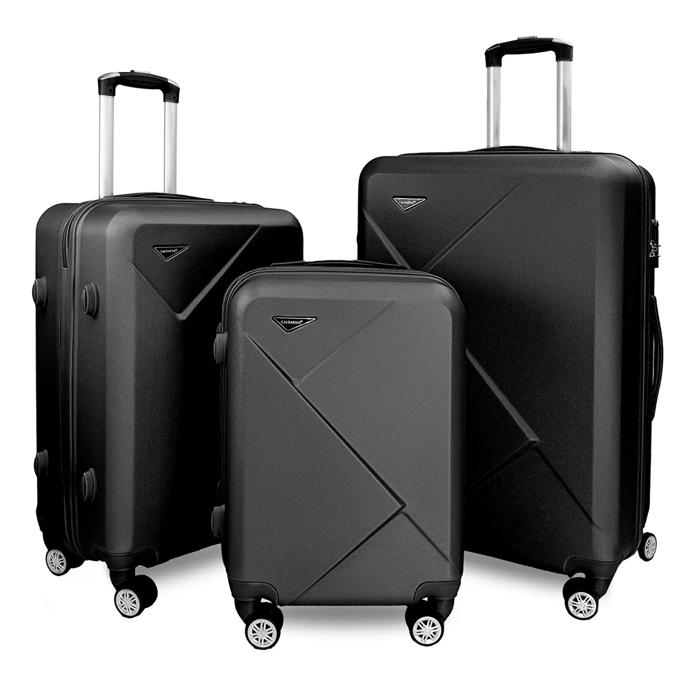 Suitcase Black 3pcs Set