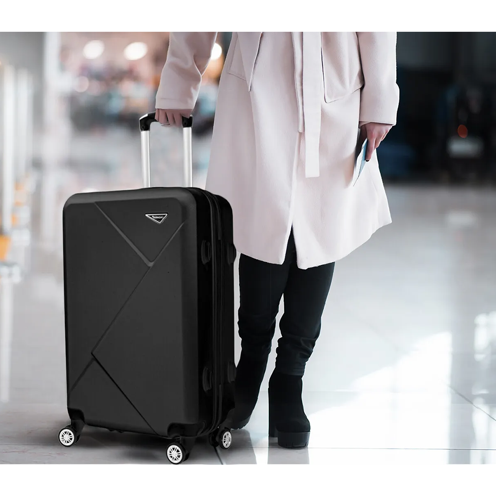 Suitcase Black 3pcs Set - Image 5