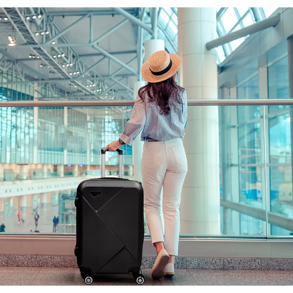 Suitcase Black 3pcs Set - Image 6