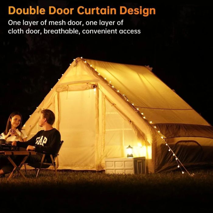 Inflatable Waterproof Camping Tent 3 x 2 x 2.1m - Image 5