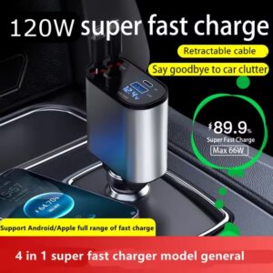 Super fast Charger 4 in 1
