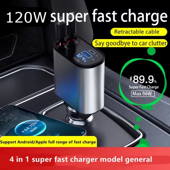 Super fast Charger 4 in 1