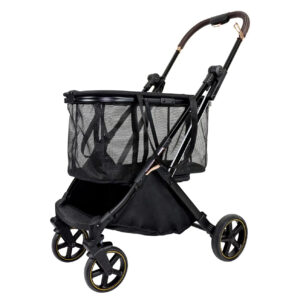 Personal Shopping Utility Cart Trolley Black