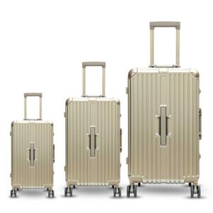 Suitcase Aluminum Frame Gold [ 51-61-71 CM ]