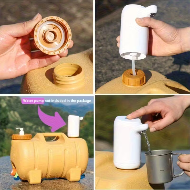 20L Portable Camping Water Jug With Soap Box - Image 4