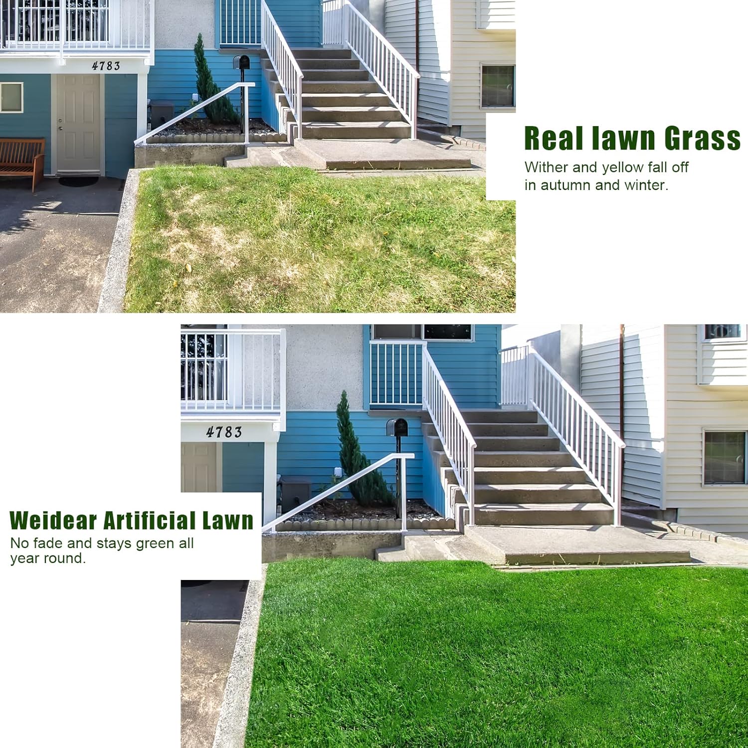 Artificial Turf Grass Green - Image 2