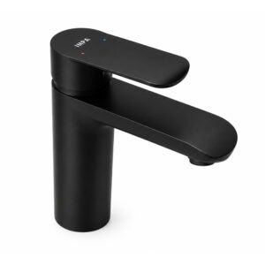 Leone Impa Black Basin Mixer [ 08-01 ]