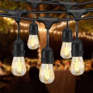 Solar Waterproof Outdoor LED String Bulbs