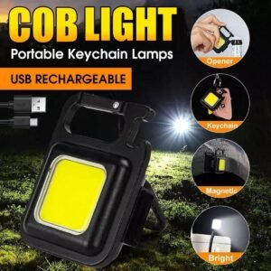 Rechargeable Keychain Light COB