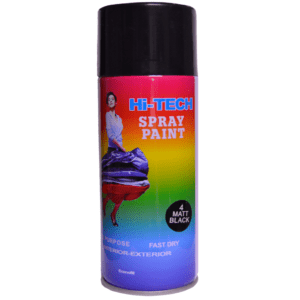 Spray Paint Black Mat 04     صبغ رش