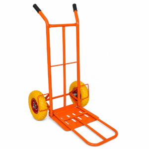 Hand Trolley With Yellow Tire