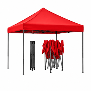 Folding Tent Red [ 3 x 3 MTR ]