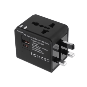 Multi-Nation Travel Adapter With USB Charger